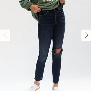 Free People high waisted Stella skinny jeans